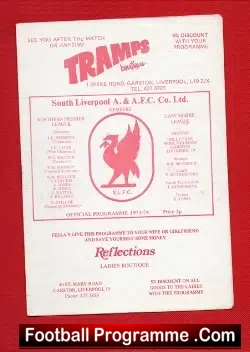 South Liverpool v Goole Town 1974