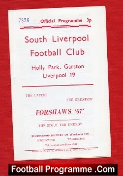 South Liverpool v Netherfield 1972