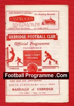 Uxbridge v Workington 1961