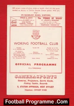 Woking v Corinthian Casuals 1965