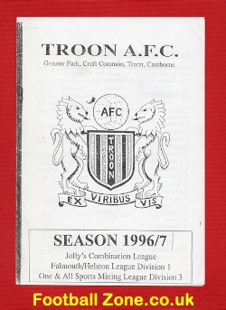 Troon v Goonhavern 1996 – Jolly’s Combination League Scotland