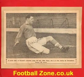 Liverpool Eddie Spicer Signed Picture - 1937 - 53