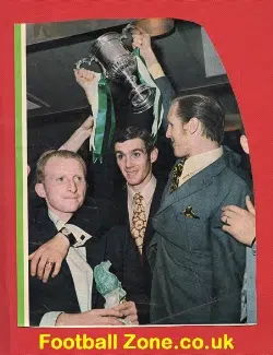 Glasgow Celtic Billy McNeil Autograph Pic - Lisbon Lions Captain