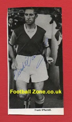 West Ham United Frank O’Farrell Signed Picture