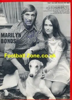 West Ham United Billy Bonds Autograph Picture