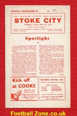 Stoke City v Ipswich Town 1959