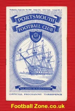 Portsmouth v Stoke City 1960