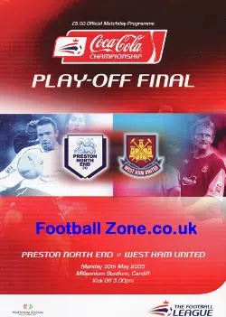 Preston North End v West Ham 2005 - Play Off Final - Wales + Tik