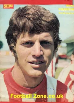 Southampton Mick Channon Autograph Picture 1970's