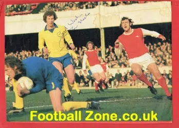 Southampton Jimmy Steele Autograph Picture