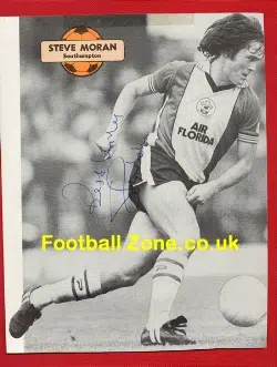Southampton Steve Moran Autograph Picture