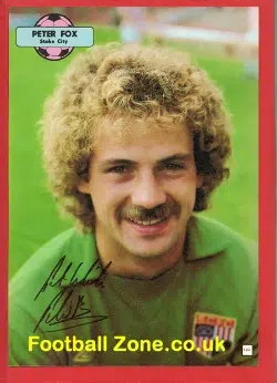 Stoke City Peter Fox Signed Picture