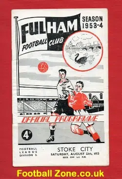 Fulham v Stoke City 1953