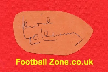 Southampton Lawrie McMenemy Signed – Manager