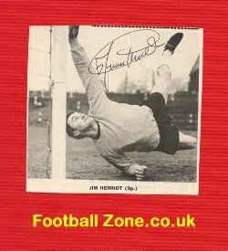 Birmingham City Jim Herriot Signed Picture