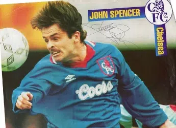 Chelsea John Spencer Autograph Picture
