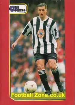 Newcastle United Steve Howey Autograph Picture