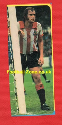 Sheffield United Len Badger - Captain Autograph 1970s