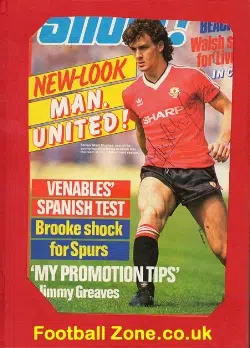Manchester United Mark Hughes Autograph Picture