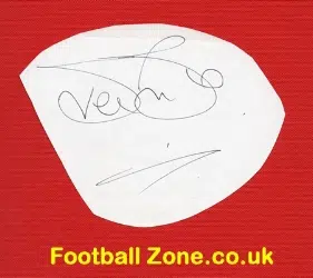 Manchester United Kevin Moran Autograph ????