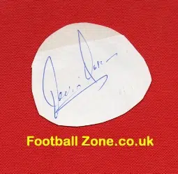 Manchester United Kevin Moran Autograph ????