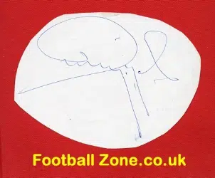 Manchester United Dwight Yorke Autograph