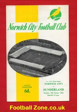 Norwich City v Sunderland 1968