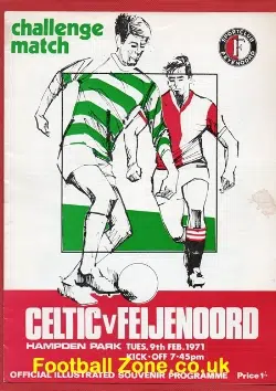 Glasgow Celtic v Feijenoord 1971 – Challenge Match