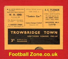 Trowbridge Town v Ramsgate Athletic 1963