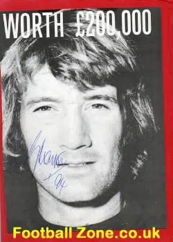 QPR Queens Park Rangers Rodney Marsh Signed Picture 1970s