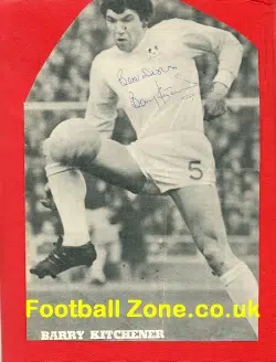 Millwall Barry Kitchener Autographed SIGNED Picture