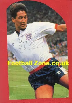 England Gary Lineker Signed Picture Autographed