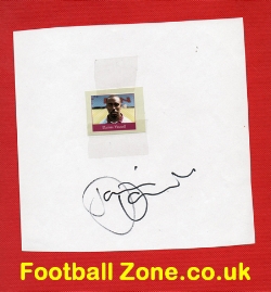 Aston Villa Darius Vassell Autographed Picture