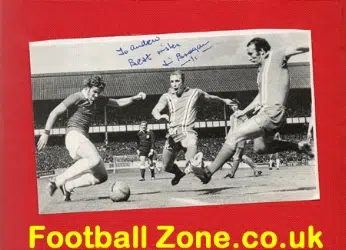 Glasgow Celtic Jim Brogan Autograph Picture 1960s