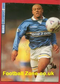 Everton Danny Cadamarteri Autograph Picture