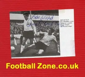 Everton Derek Temple Autograph Picture