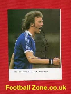 Everton Andy King Autograph Picture SIGNED