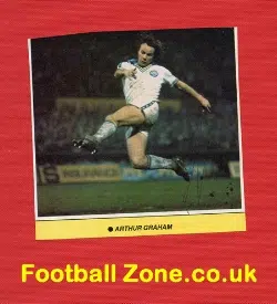 Leeds United Arthur Graham Autograph Picture