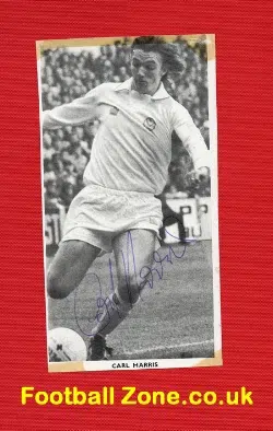 Leeds United Carl Harris Signed Picture