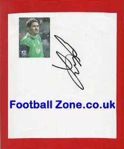 Liverpool Scott Carson Autograph Picture