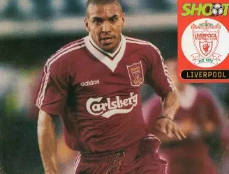 Liverpool Stan Collymore Autograph Poster