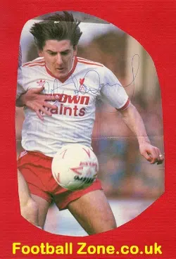 Liverpool Peter Beardsley Autograph Picture