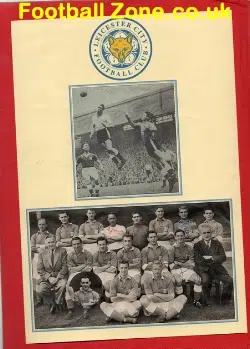 Leicester City Jones + Anderson + Hogg + Hinks Autographs 1950s