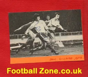 QPR Queens Park Rangers Jan Gillard Autograph Picture
