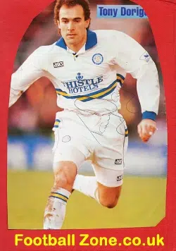 Leeds United Tony Dorigo Autograph