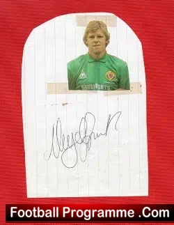 Aston Villa Nigel Spink Autographed Picture