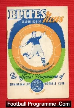 Birmingham City v Nottingham Forrest 1954