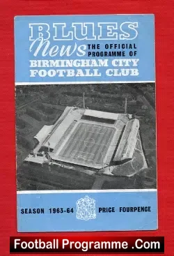 Birmingham City v Tottenham 1964