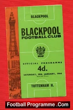 Blackpool v Tottenham 1964