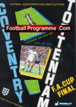 Coventry City v Tottenham 1987 – FA Cup Final